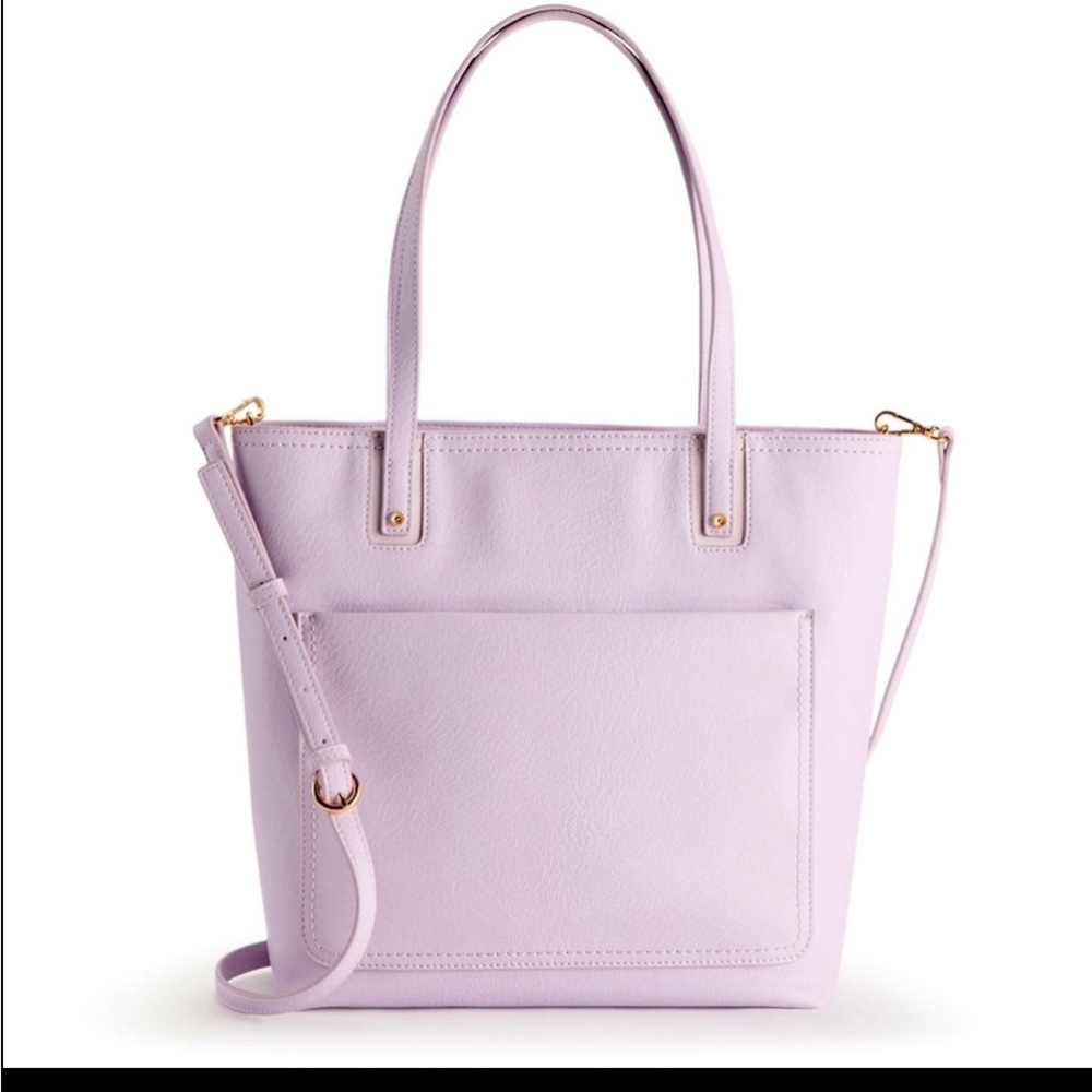 LC Lauren Conrad Presley tote bag.